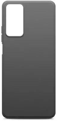 Чехол (клип-кейс) BORASCO Silicone Case, для Xiaomi Redmi Note 12 Pro (4G), черный [71955]