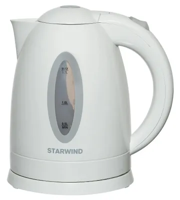 Чайник электрический StarWind SKP2211, 1.7л, пластик