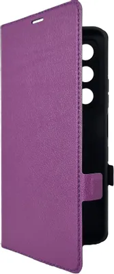 Чехол (флип-кейс) BORASCO Book Case, для Infinix Hot 60/60i, фиолетовый [75659]