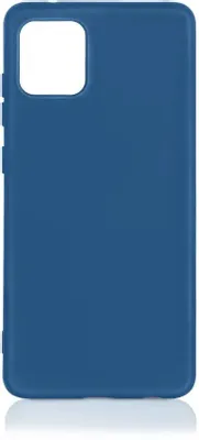 Чехол (клип-кейс) DF sOriginal-34, для Samsung Galaxy A03, противоударный, синий