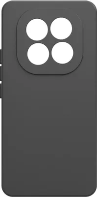 Чехол (клип-кейс) BORASCO Silicone Case, для Xiaomi Redmi Note 15 Pro 4G, черный [76152]