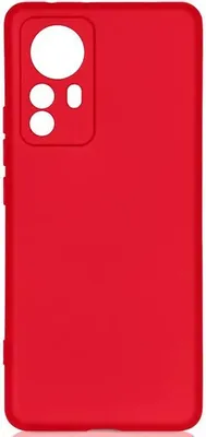 Чехол (клип-кейс) DF xiOriginal-30, для Xiaomi 12 Pro, красный [xioriginal-30 (red)]