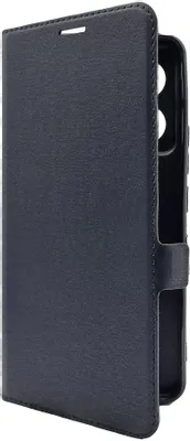 Чехол (флип-кейс) BORASCO Book Case, для Xiaomi Poco X6, черный [72986]