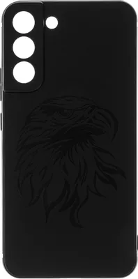 Чехол (клип-кейс) BORASCO ArtWorks, для Samsung Galaxy S22+, противоударный, черный/рисунок [51132]