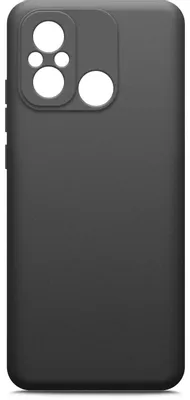Чехол (клип-кейс) BORASCO 71682, для Xiaomi Poco C55, черный