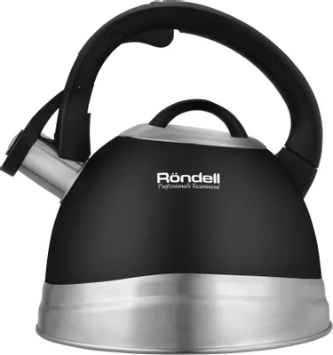 Металлический чайник Rondell RDS-1827,  2.7л,  черный