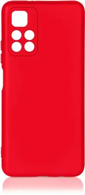 Чехол (клип-кейс) DF poOriginal-05, для Xiaomi Poco M4 Pro 5G, красный