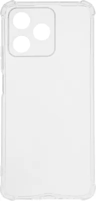Чехол (клип-кейс) PERO CC02, для Realme C51, противоударный, прозрачный [cc02-rc51-tr]