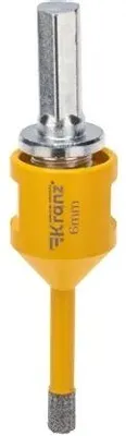 Коронка KRANZ KR-92-1001,  по керамограниту,  M14
