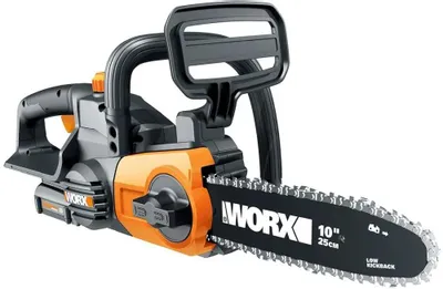 Цепная пила WORX WG322E,  аккумуляторная,  20В,  2Ач,  с одним аккумулятором
