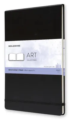 Блокнот Moleskine Art,  A4,  60стр,  твердая обложка,  черный [artbf833]