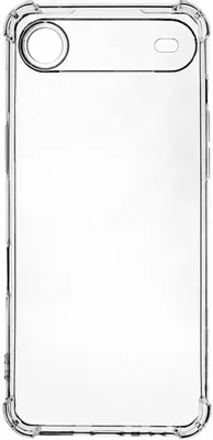 Чехол (клип-кейс) PERO CC02-IP17A-TR, для Apple iPhone Air, противоударный, прозрачный