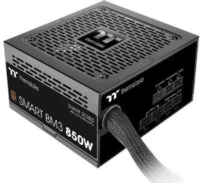 Блок питания Thermaltake Smart BM3 Gen.5,  850Вт,  80 PLUS BRONZE,  120мм, черный, retail [ps-spd-0850mnfabe-3]