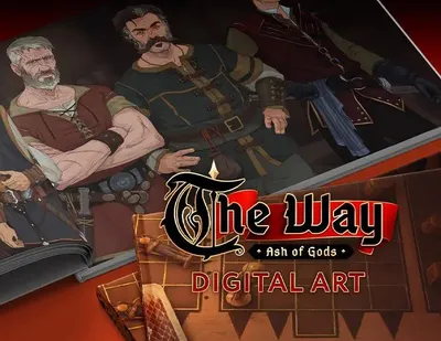 Дополнение к игре AURUMDUST Ash of Gods: The Way Digital Art Book, для  ПК,  регион: Россия,СНГ,  английская версия