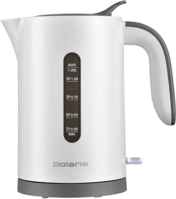 Чайник электрический Polaris PWK 1220C, 1.2л, пластик