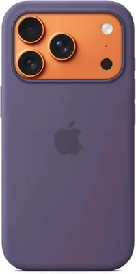 Чехол (клип-кейс) Apple Silicone Case, Purple Fog,  для Apple iPhone 17 Pro, фиолетовый [mgfg4fe/a]