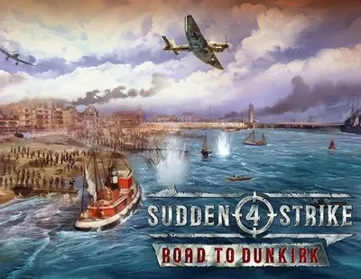 Дополнение к игре KALYPSO MEDIA Sudden Strike 4 - Road to Dunkirk, для  ПК,  регион: Россия,  русская версия