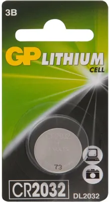 CR2032 Батарейка GP Lithium 1 шт.