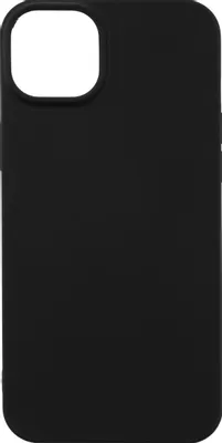 Чехол (клип-кейс) BORASCO Silicone Case, для Apple iPhone 14 Plus, черный [70802]
