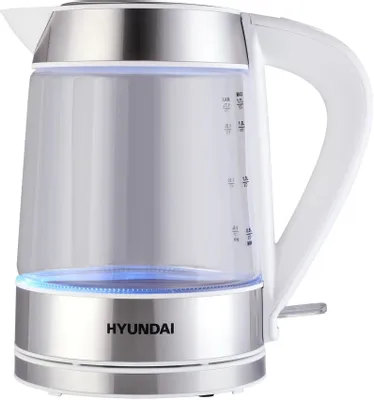 Чайник электрический Hyundai HYK-G3606, 1.7л, стекло
