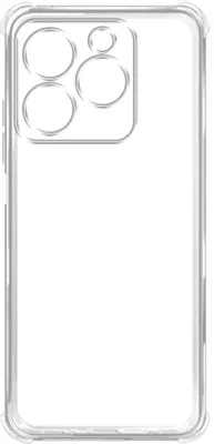 Чехол (клип-кейс) BORASCO Bumper Case, для Realme C61/C63, противоударный, прозрачный [73381]