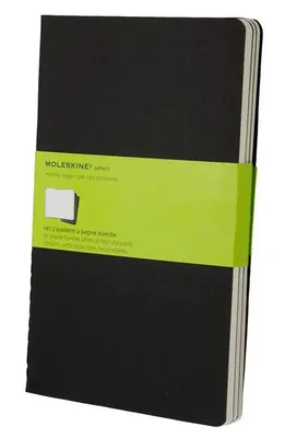 Блокнот Moleskine Cahier Journal,  120стр,  без разлиновки,  черный [qp323]