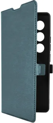 Чехол (флип-кейс) BORASCO Book Case, для Tecno Camon 40 4G, зеленый опал [75243]