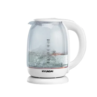 Чайник электрический Hyundai HYK-S3808, 1.7л, стекло