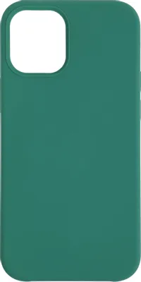 Чехол (клип-кейс) Deppa Liquid Silicone, для Apple iPhone 12 mini, противоударный, зеленый [87718]