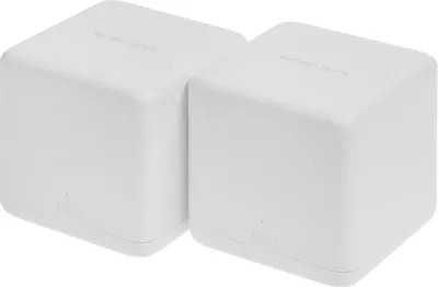Бесшовный Mesh роутер MERCUSYS Halo H30G,  Wi-Fi 5,  AC1300,  2.4/5ГГц, 2 WAN/LAN, белый, 2 шт. в комплекте [halo h30g(2-pack)]