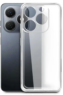 Чехол (клип-кейс) BORASCO Silicone Case, для Tecno Spark 20, прозрачный [72688]
