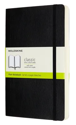 Блокнот Moleskine Classic Soft Expended,  400стр,  без разлиновки,  мягкая обложка,  черный [qp618exp]