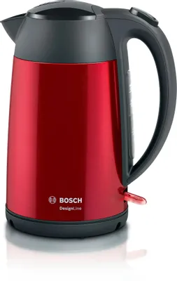 Чайник электрический Bosch TWK3P424, 1.7л, нержавеющая сталь/пластик