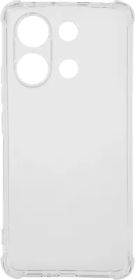 Чехол (клип-кейс) PERO CC02, для Xiaomi Redmi Note 13 4G, противоударный, прозрачный [cc02-xrn134g-tr]