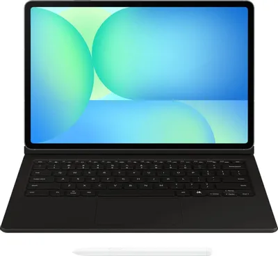 Чехол-клавиатура Samsung Book Cover Keyboard with touchpad, для  Samsung Galaxy Tab S10 FE+, черный [ef-dx625ubrgru]