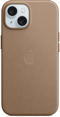 Чехол (клип-кейс) Apple FineWoven Case, Taupe,  для Apple iPhone 15 [mt3c3fe/a]