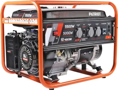 Бензиновый генератор Patriot GRS 6500, 220/12 В, 5.5кВт [476102266]