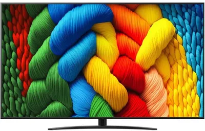 75" Телевизор LG 75NANO81A6A.ARUG NanoCell, 4K Ultra HD, СМАРТ ТВ, WebOS, черный
