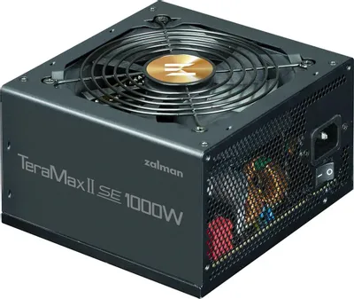 Блок питания Zalman ZM1000-TMX2SE Gen.5,  1000Вт,  80 PLUS GOLD,  120мм, черный, retail