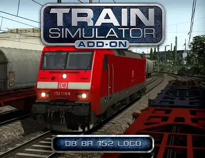 Дополнение к игре DOVETAIL Train Simulator: DB BR 152 Loco Add-On, для  ПК,  регион: Россия,  английская версия