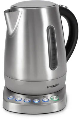 Чайник электрический Hyundai HYK-S7770, 1.7л, металл