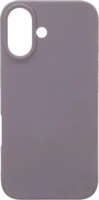 Чехол (клип-кейс) BORASCO Microfiber Case, для Apple iPhone 16, лавандовый [73692]