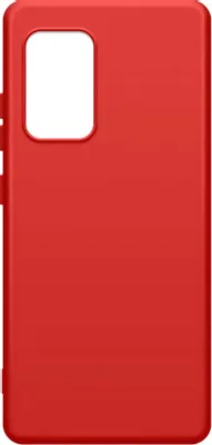 Чехол (клип-кейс) BORASCO Microfiber Case, для Samsung Galaxy A52, красный [39824]
