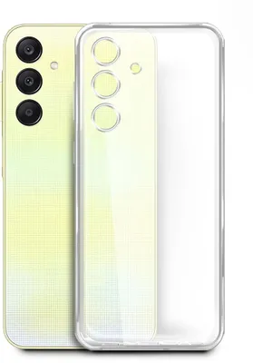 Чехол (клип-кейс) BORASCO Silicone Case, для Samsung Galaxy A25, прозрачный [72886]