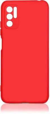 Чехол (клип-кейс) DF xiOriginal-22, для Xiaomi Redmi Note 10 (5G)/Poco M3 Pro, красный [df xioriginal-22 (red)]