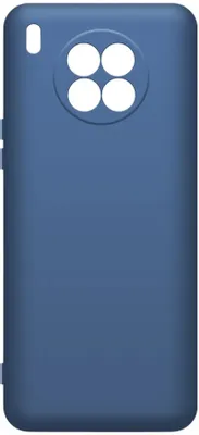 Чехол (клип-кейс) BORASCO Microfiber Case, для Honor 50 Lite, синий [40937]