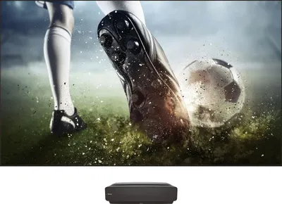 100" Телевизор Hisense Laser TV 100L5F 4K Ultra HD, СМАРТ ТВ, Vidaa, черный