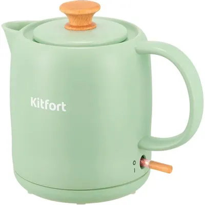 Чайник электрический KitFort КТ-8746, 1л, керамика/металл