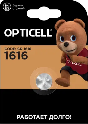 CR1616 Батарейка OPTICELL Specialty
