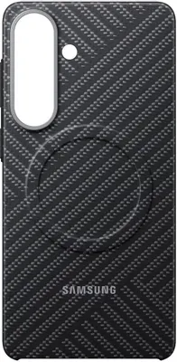 Чехол (клип-кейс) Samsung Carbon Magnet Case, для Samsung Galaxy S26+, серый [ef-ks947ssegru]